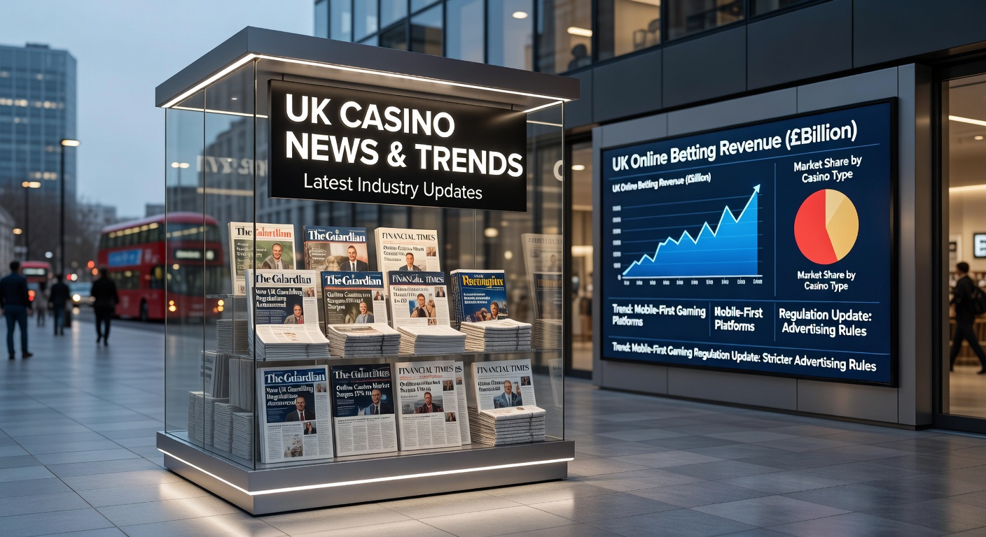 Graphic illustrating UK Gambling Commission reforms including slot stake limits and tax increases for online casinos