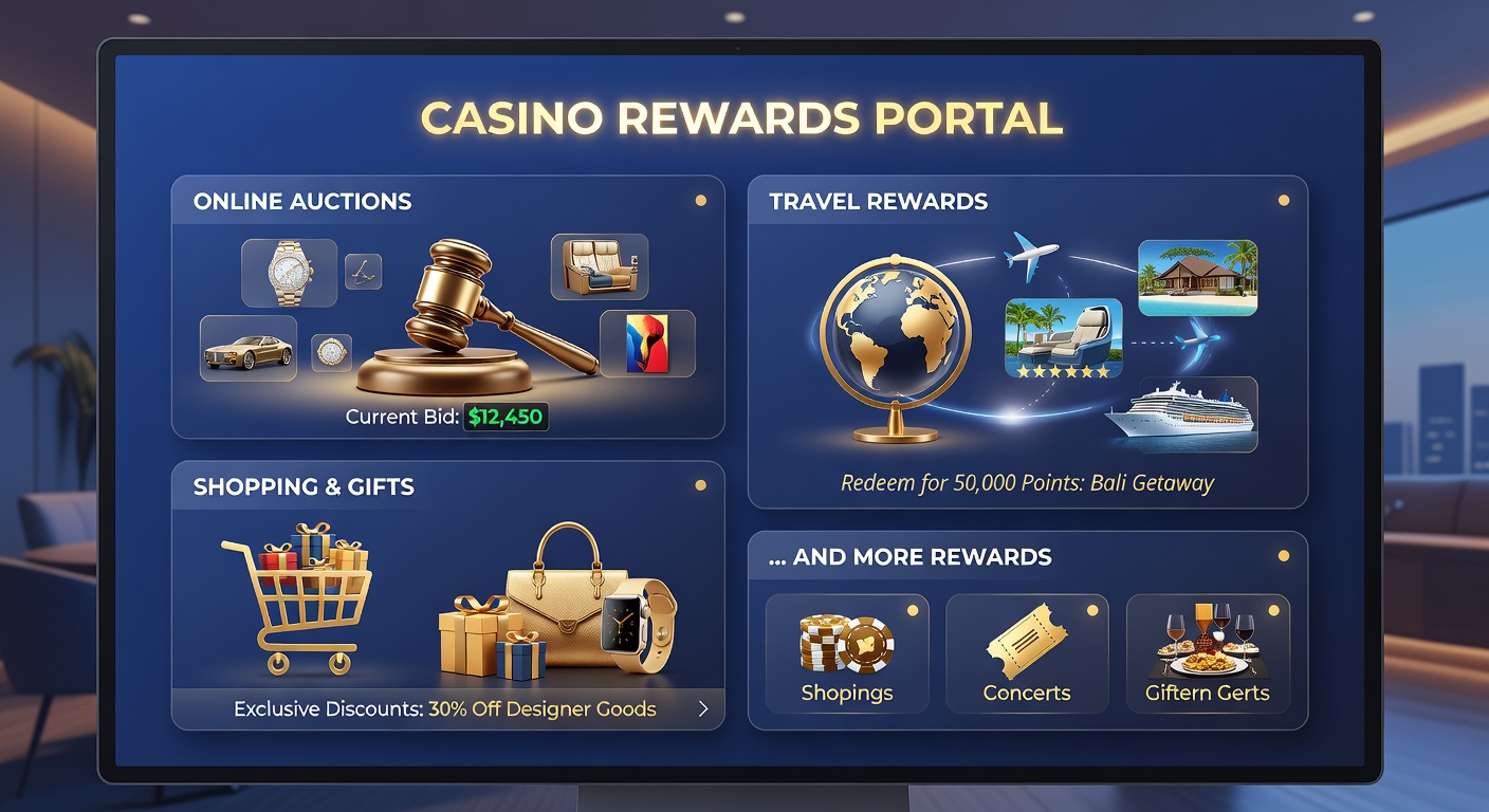 Close-up of an online auction interface displaying active bids, winner notifications, and point redemption options on a rewards platform